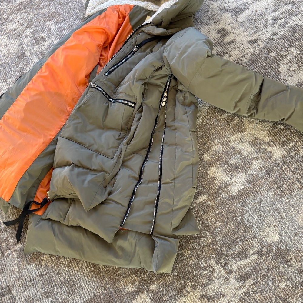 Orolay | Women's Thickened Down Jacket in army green - Picture 9 of 10